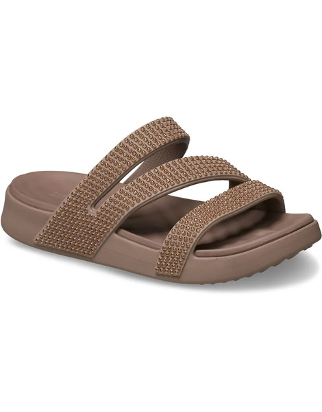  Crocs Getaway Strappy Sandal In Light Brown 