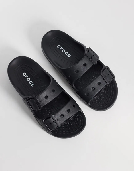  Crocs Saturday Sandal In Black 