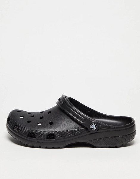  Crocs Unisex Classic Clogs In Black 