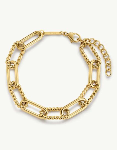  D. Louise Waterproof Statement Rope Bracelet In Gold   Gold 