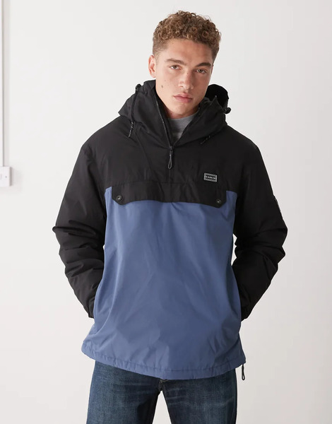  Dare 2b Freeride Overhead Waterproof Jacket In Black 