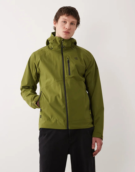  Dare 2b Waterproof Breathable Switch Out Iii Jacket In Nephrite Green Solid 