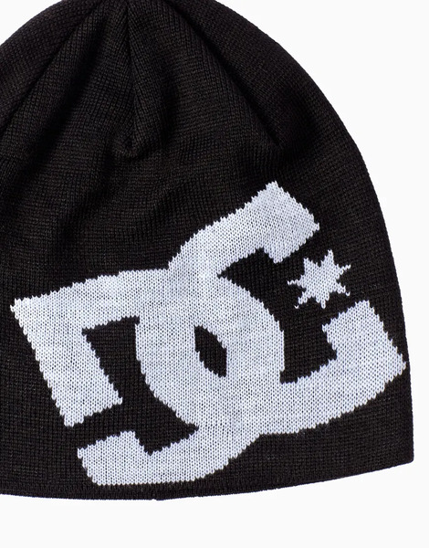  Dc Shoes Big Star 2 Beanie In Black 