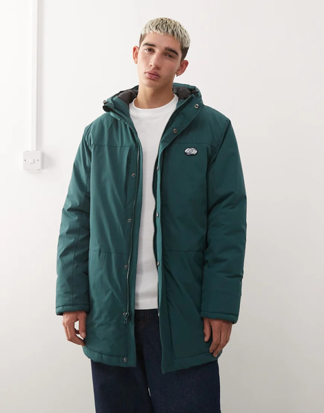  Dc Shoes Brewberg Parka Jacket In Ponderosa Pine Green 