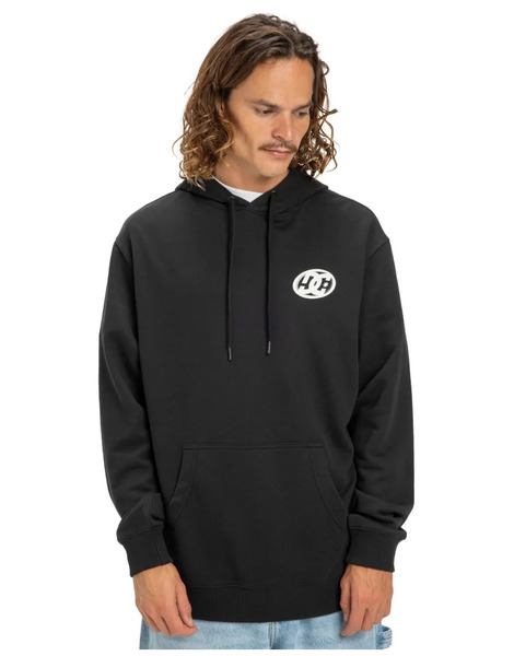  Dc Shoes Fast Bubble Hoodie In Black 