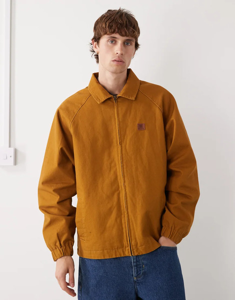  Dc Shoes Framed Workwear Jacket In Golden Brown 