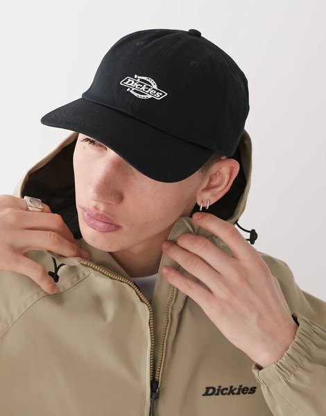  Dickies Essential Dad Cap In Black 