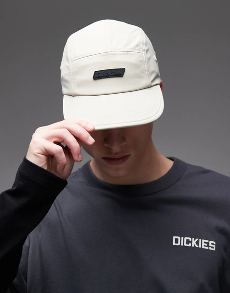  Dickies Hanover 5 Panel Cap In Grey 
