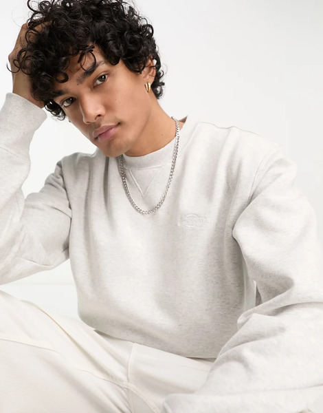  Dickies Summerdale Premium Oversized Sweatshirt In Grey 