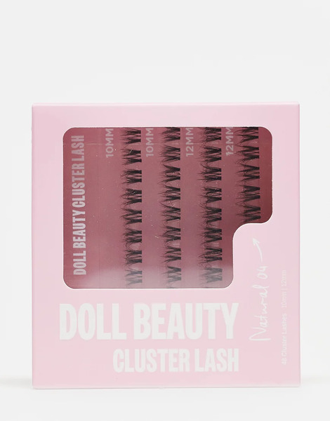  Doll Beauty Cluster Lashes Natural 04 Neutral 