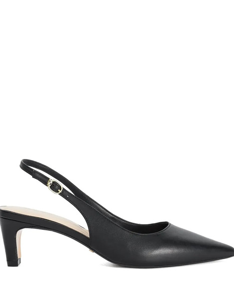  Dune London Connection Slingbacks In Black 