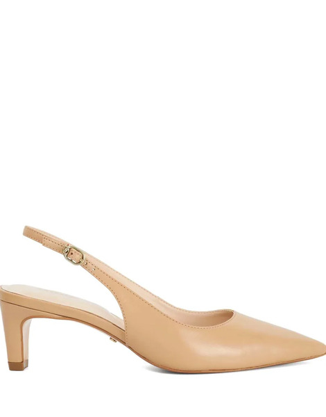  Dune London Connection Slingbacks In Camel Neutral 
