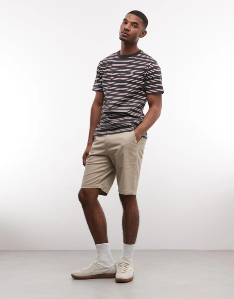  Element Denim Shorts In Beige Neutral 