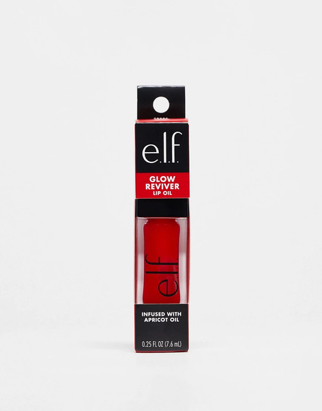  E. L.f. Glow Reviver Lip Oil   Red Delicious 