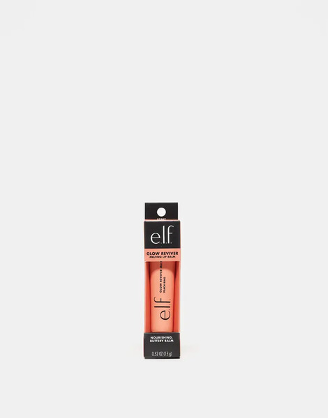  E. L.f. Glow Reviver Melting Lip Balm  Peach Ring Orange 