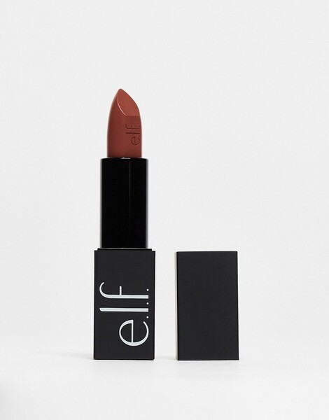  E. L.f. O Face Satin Lipstick   Drive Brown 