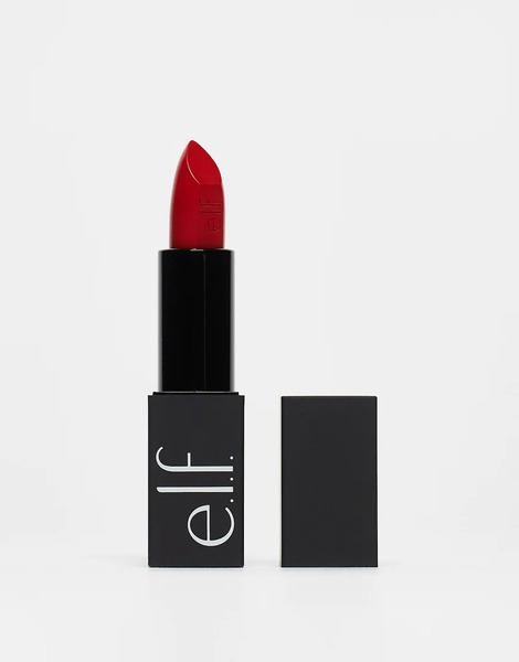  E. L.f. O Face Satin Lipstick   No Regrets Red 