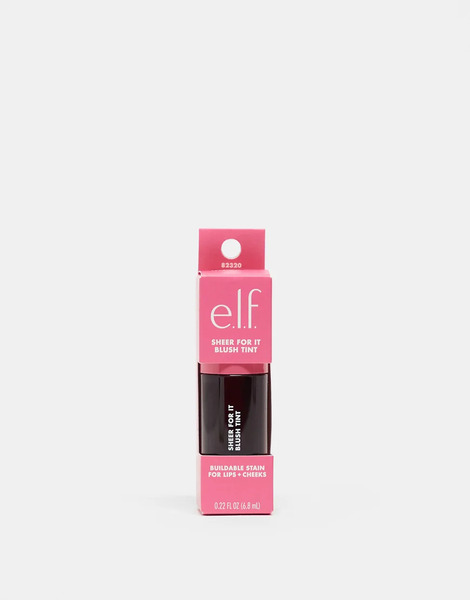  E. L.f. Sheer For It Blush Tint   Left On Red 