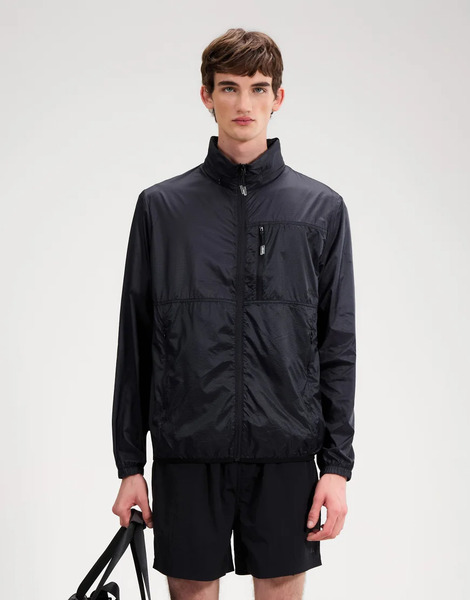  Ellesse Berg Windrunner In Black 