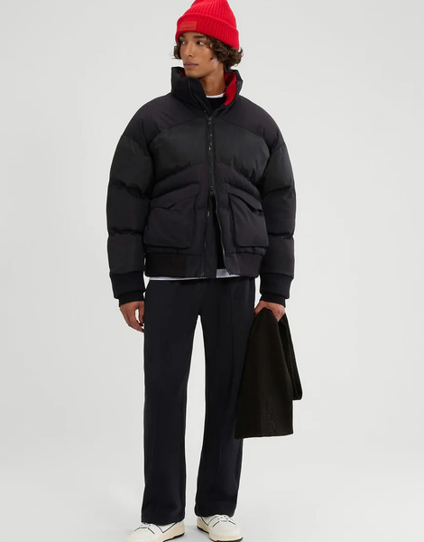  Ellesse Bondone Padded Jacket In Black 