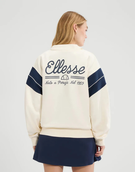  Ellesse Calgary Sweatshirt In Off White 