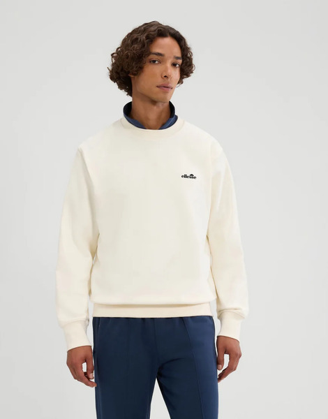  Ellesse Corcolle Sweatshirt In Off White 