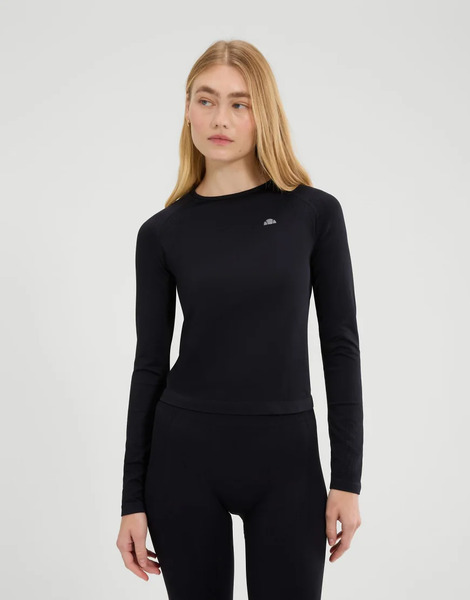  Ellesse D'irene Ls Top In Black 