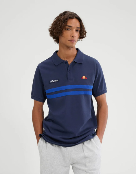  Ellesse Muccia Polo In Navy/blue 