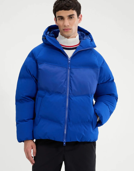  Ellesse Raffaele Padded Jacket In Cobalt Blue 
