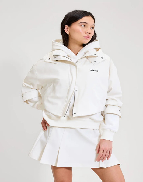  Ellesse The Umpire Jacket In Off White 