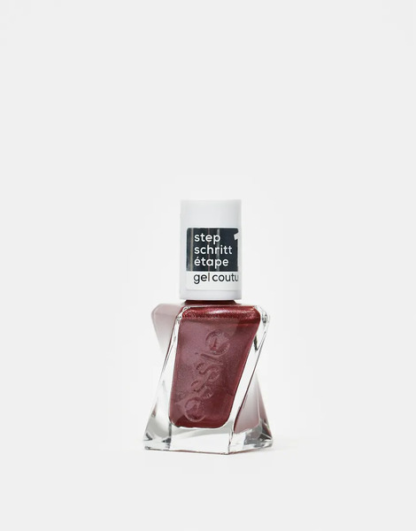  Essie Gel Couture Liquid Diamond Collection  Size Me Up Red 