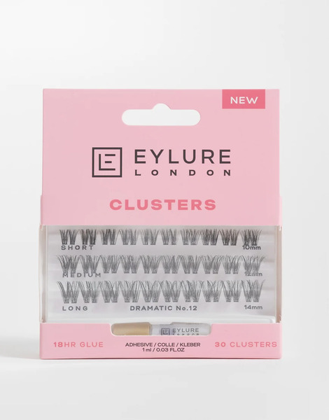  Eylure Dramatic Clusters   No.12 Black 