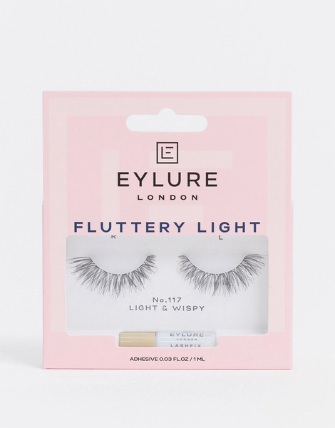  Eylure Fluttery Light Lashes   117 Black 