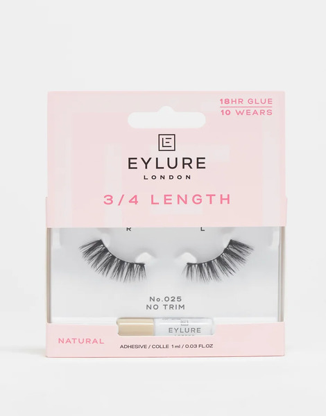  Eylure 3/4 Length False Lashes   No. 025 Black 