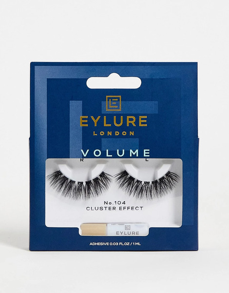  Eylure Volume Cluster Effect Lashes   No.104 Black 