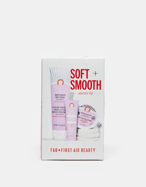  First Aid Beauty Soft + Smooth Starter Kit   Saving 40% No Colour 