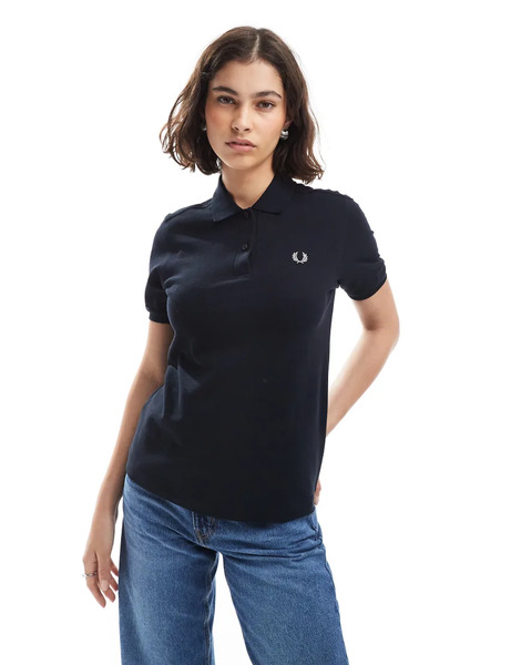  Fred Perry Polo Shirt In Navy 