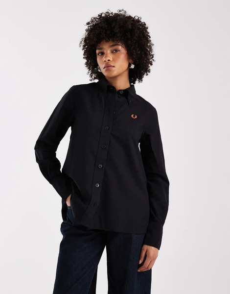  Fred Perry Shirt In Black 
