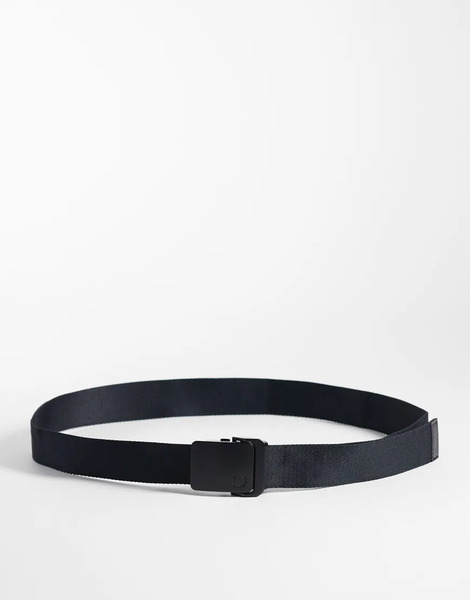  Fred Perry Webbing Belt In Black 