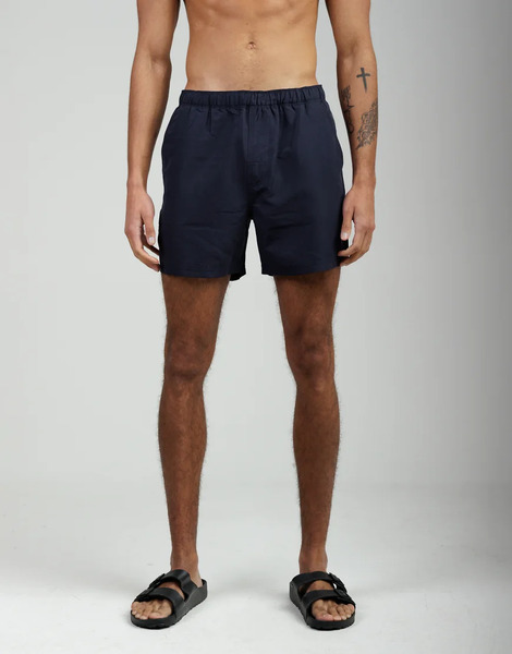  French Connection 2 Pack Elasticated Swim Shorts In Blue 