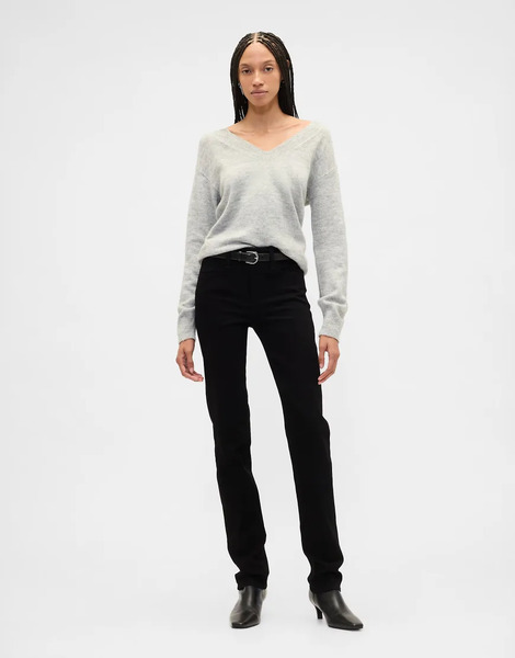  Gap Classic Straight Leg Jeans In Black 