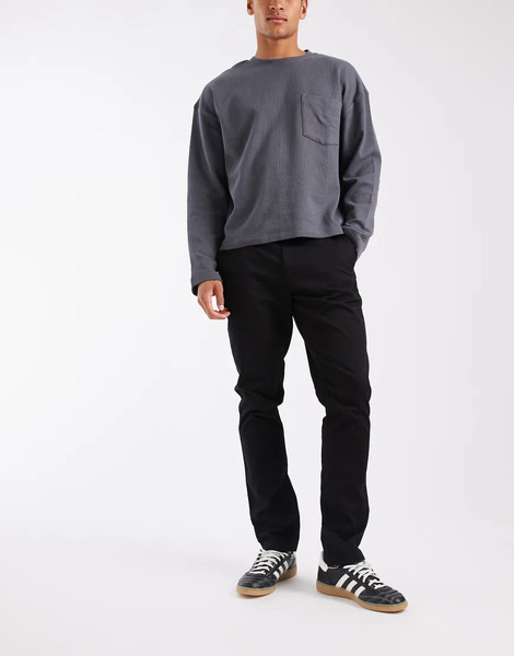  Gap Stretch Chinos In Black 