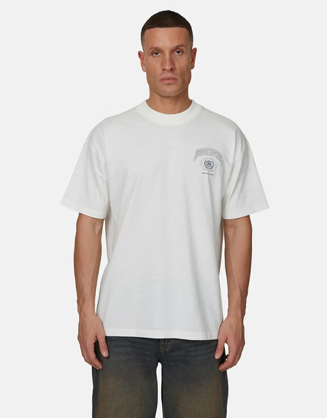  Good For Nothing Relaxed Graphic Tee In White 