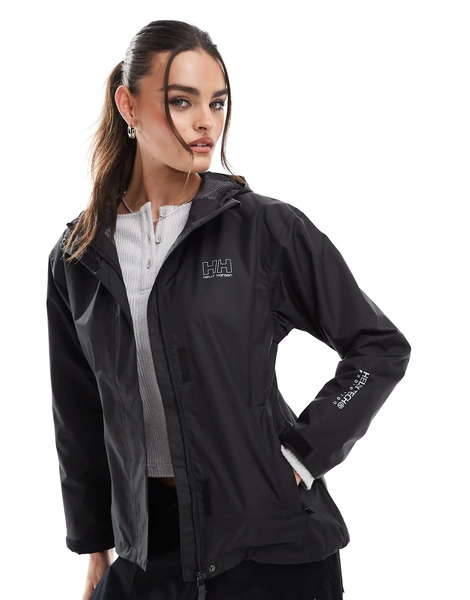  Helly Hansen Seven J Rain Jacket In Black 