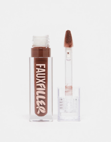  Huda Beauty Faux Filler Gloss  Coco Brown 