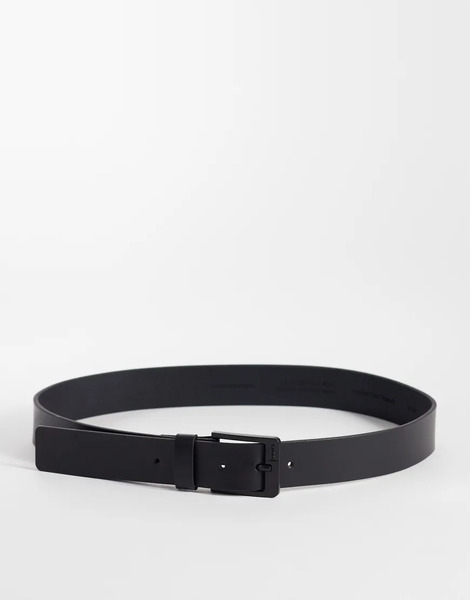  Hugo Red Matte Belt Black 