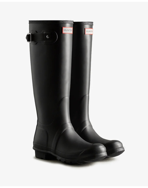  Hunter Original Tall Wellington Boot In Black 