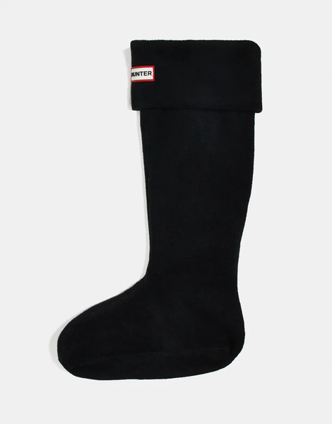  Hunter Unisex Downpour Wellington Boot Socks In Black 