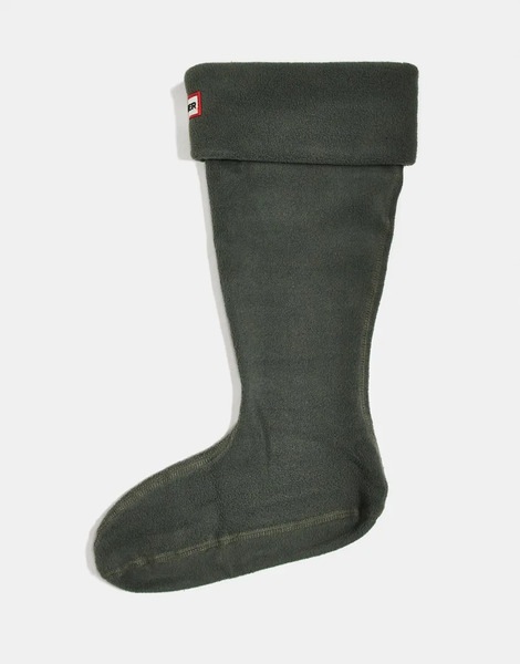  Hunter Unisex Downpour Wellington Boot Socks In Dark Olive Green 