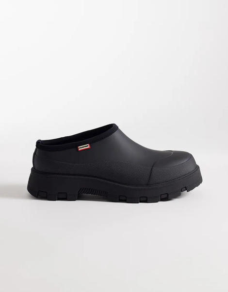  Hunter Unisex Elements Clog In Black 